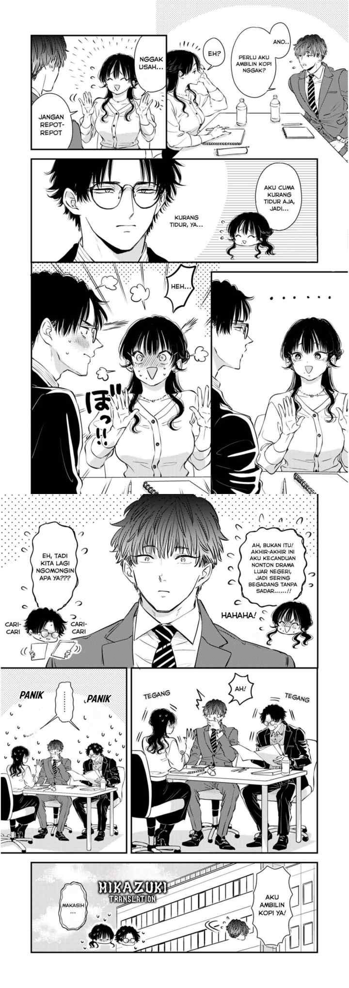 Buaiso na Tantou ga Zenzen Te o Dashite Kurenakute Mukatsuku!! chapter 11 halaman 6