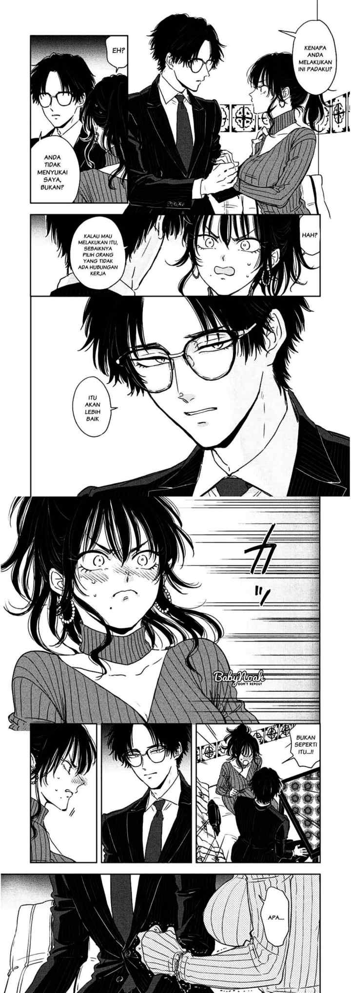 Buaiso na Tantou ga Zenzen Te o Dashite Kurenakute Mukatsuku!! chapter 2 halaman 9