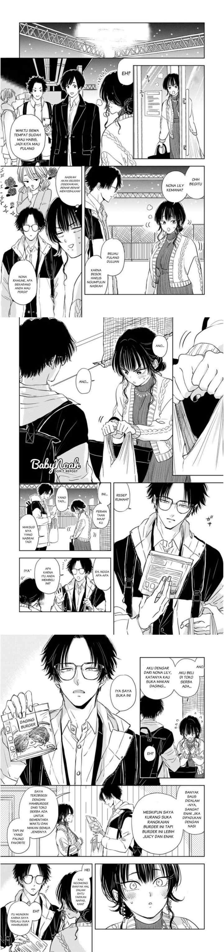 Buaiso na Tantou ga Zenzen Te o Dashite Kurenakute Mukatsuku!! chapter 3 halaman 10