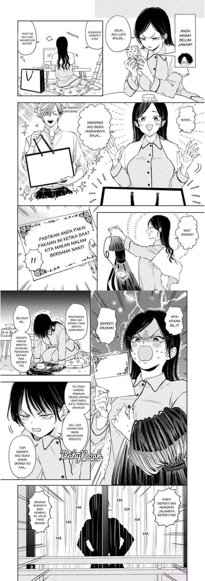 Buaiso na Tantou ga Zenzen Te o Dashite Kurenakute Mukatsuku!! chapter 4 halaman 11
