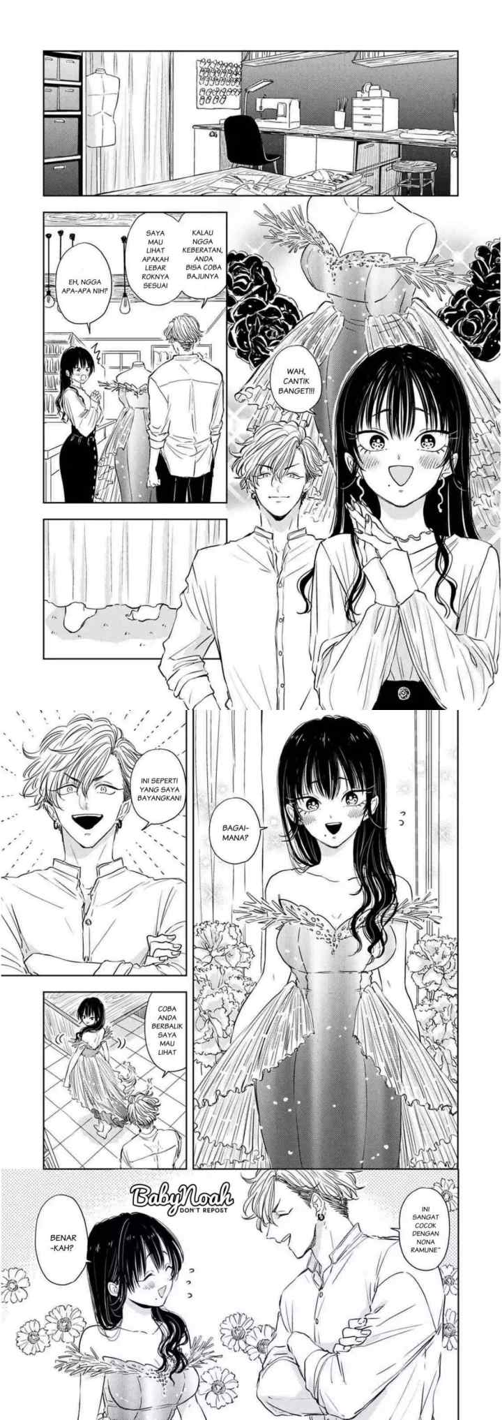 Buaiso na Tantou ga Zenzen Te o Dashite Kurenakute Mukatsuku!! chapter 4 halaman 8