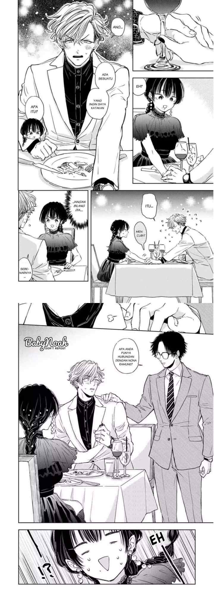 Buaiso na Tantou ga Zenzen Te o Dashite Kurenakute Mukatsuku!! chapter 4 halaman 14