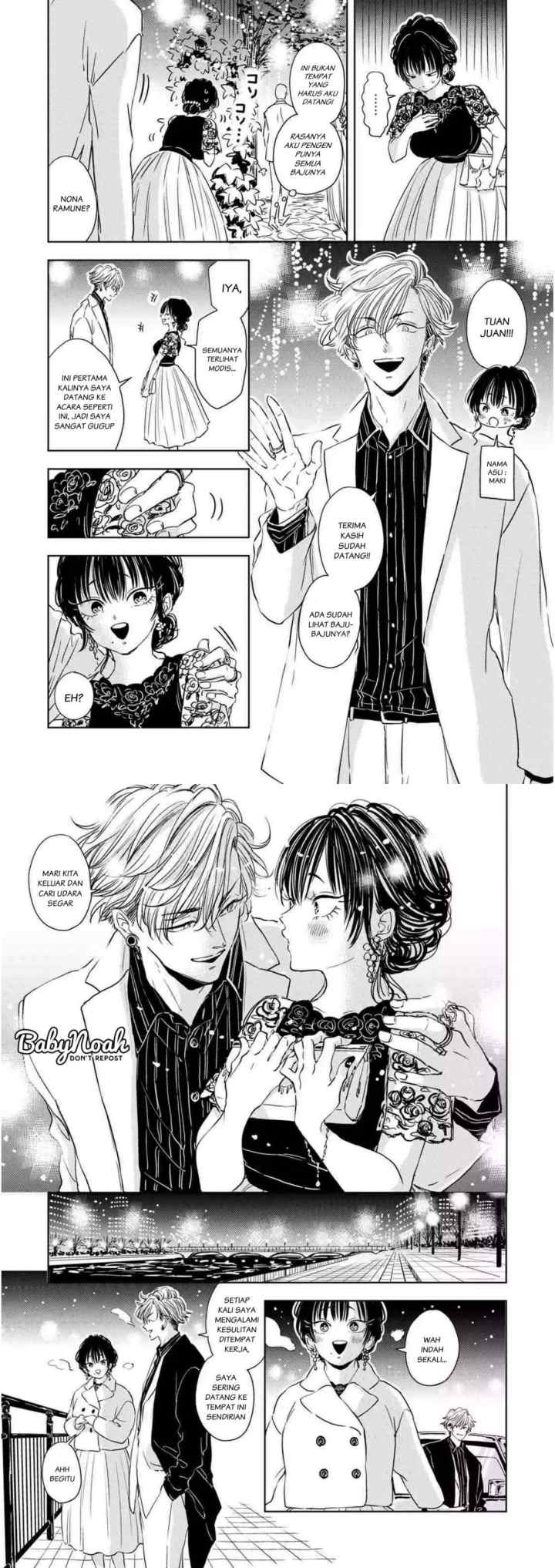 Buaiso na Tantou ga Zenzen Te o Dashite Kurenakute Mukatsuku!! chapter 4 halaman 6