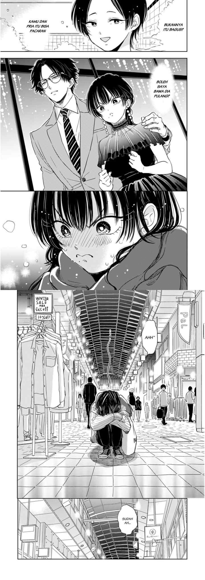 Buaiso na Tantou ga Zenzen Te o Dashite Kurenakute Mukatsuku!! chapter 5 halaman 6