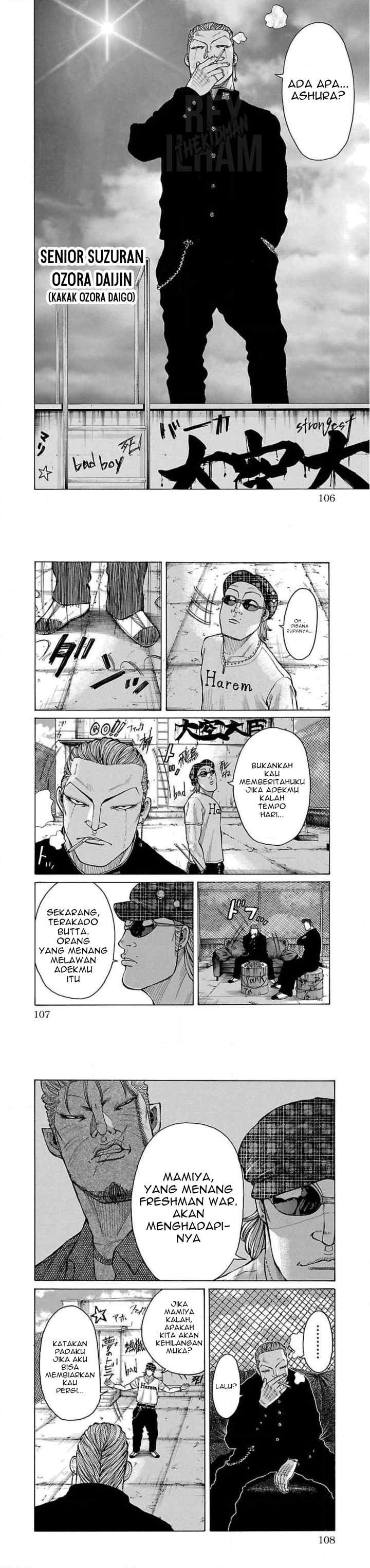 Crows Gaiden Housenka - the beginning of HOUSEN chapter 14 halaman 4
