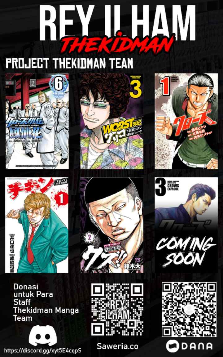 Crows Gaiden Housenka - the beginning of HOUSEN chapter 19 halaman 17