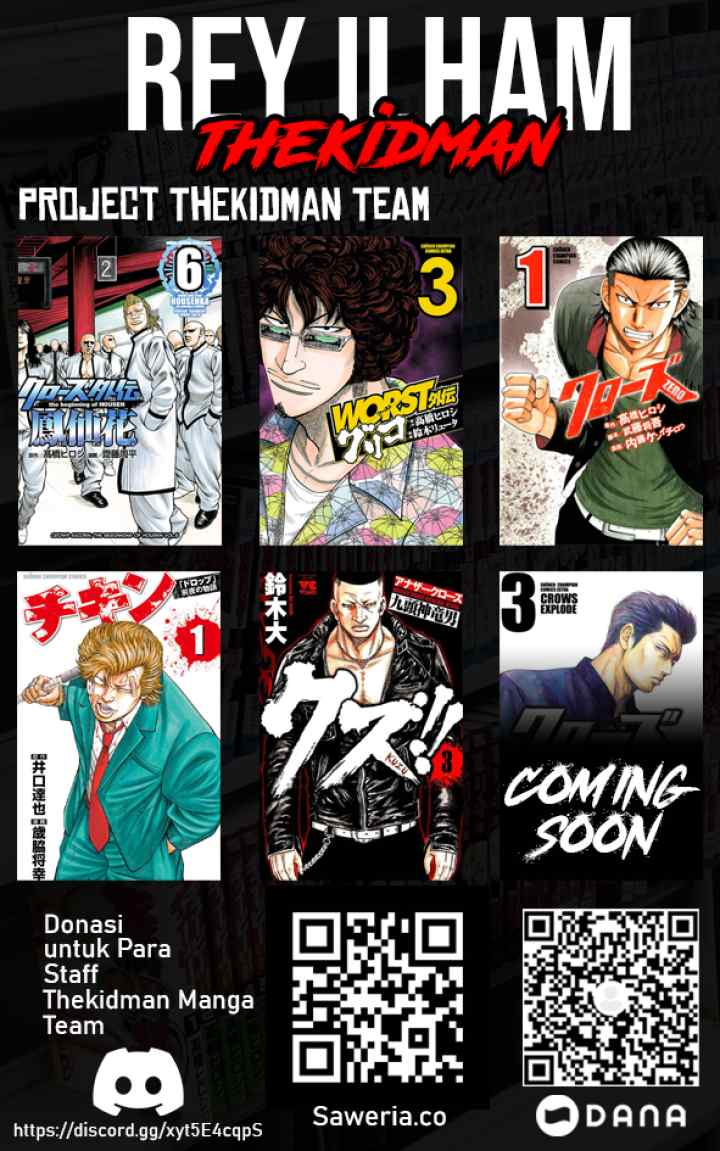 Crows Gaiden Housenka - the beginning of HOUSEN chapter 21 halaman 17
