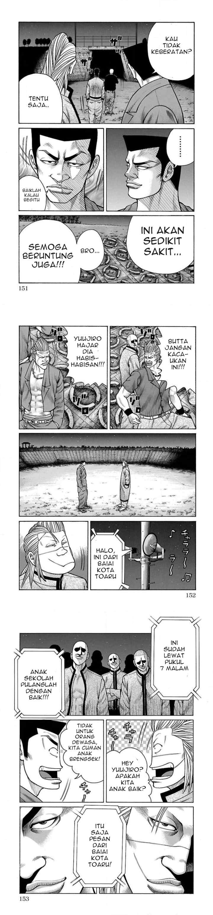 Crows Gaiden Housenka - the beginning of HOUSEN chapter 23 halaman 4
