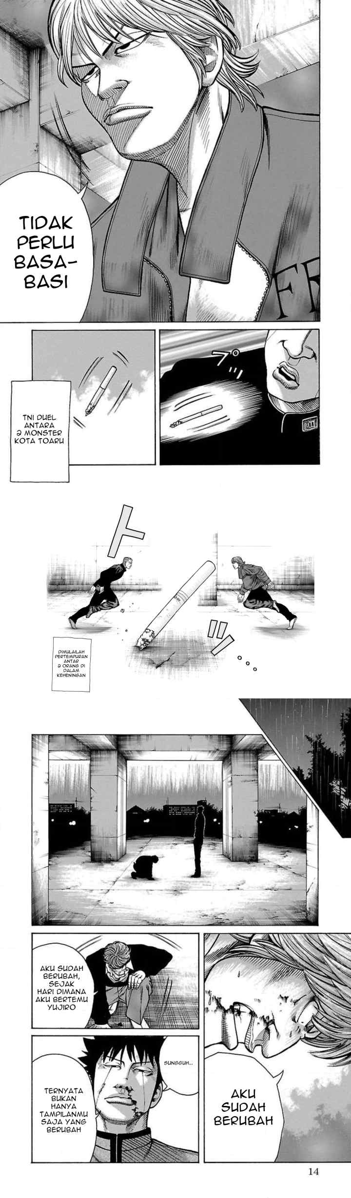 Crows Gaiden Housenka - the beginning of HOUSEN chapter 24 halaman 4
