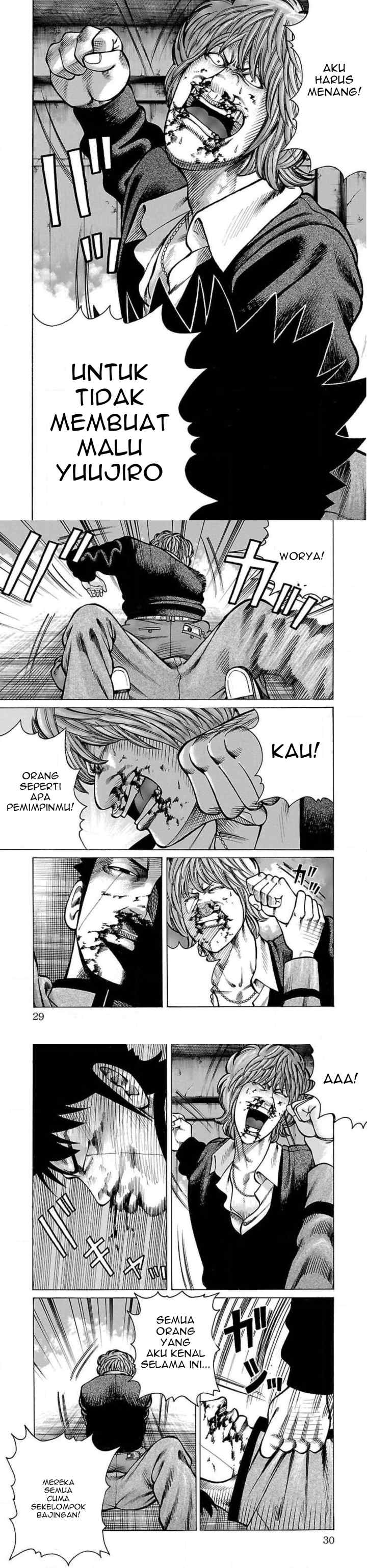 Crows Gaiden Housenka - the beginning of HOUSEN chapter 24 halaman 9