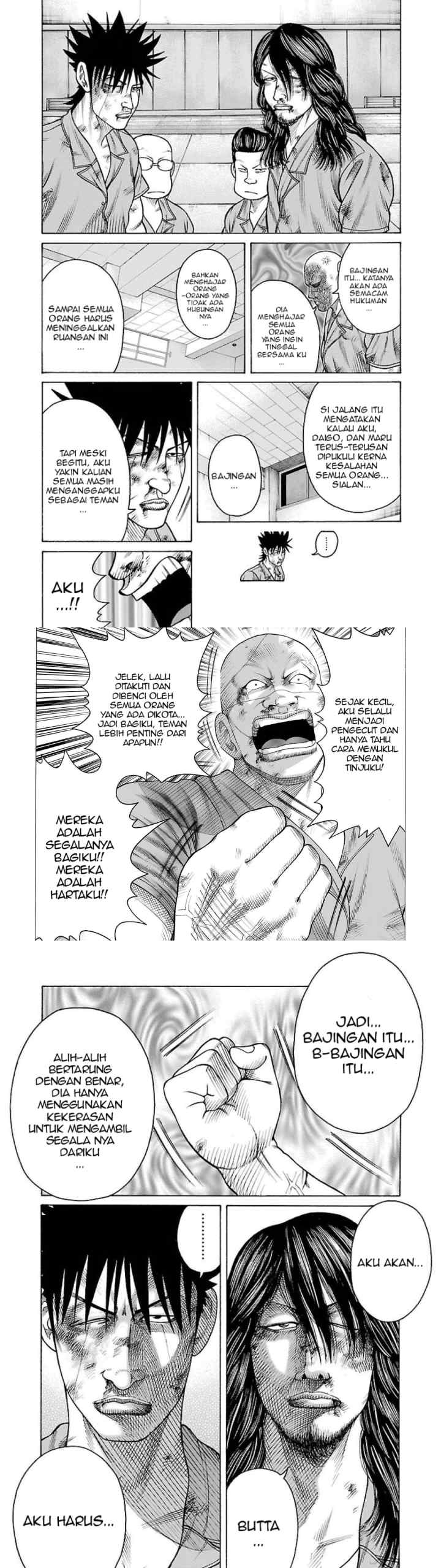 Crows Gaiden Housenka - the beginning of HOUSEN chapter 32 halaman 4