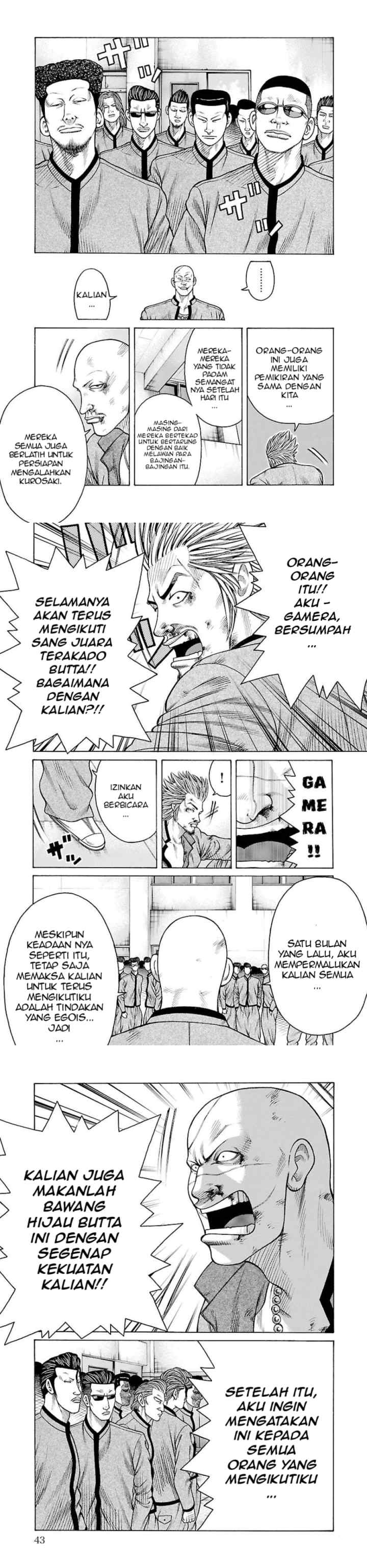 Crows Gaiden Housenka - the beginning of HOUSEN chapter 32 halaman 12