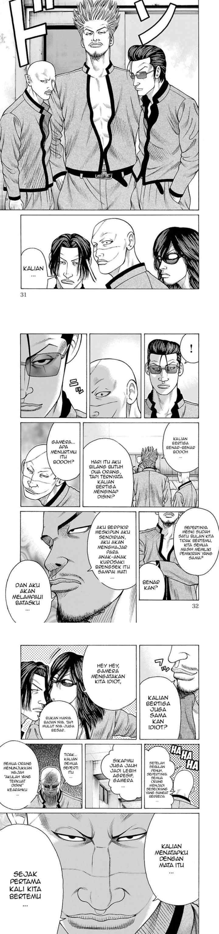 Crows Gaiden Housenka - the beginning of HOUSEN chapter 32 halaman 9