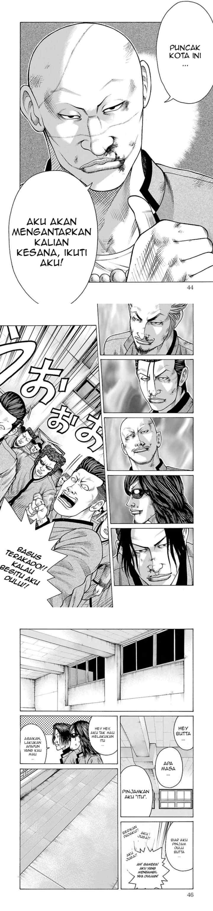 Crows Gaiden Housenka - the beginning of HOUSEN chapter 32 halaman 13