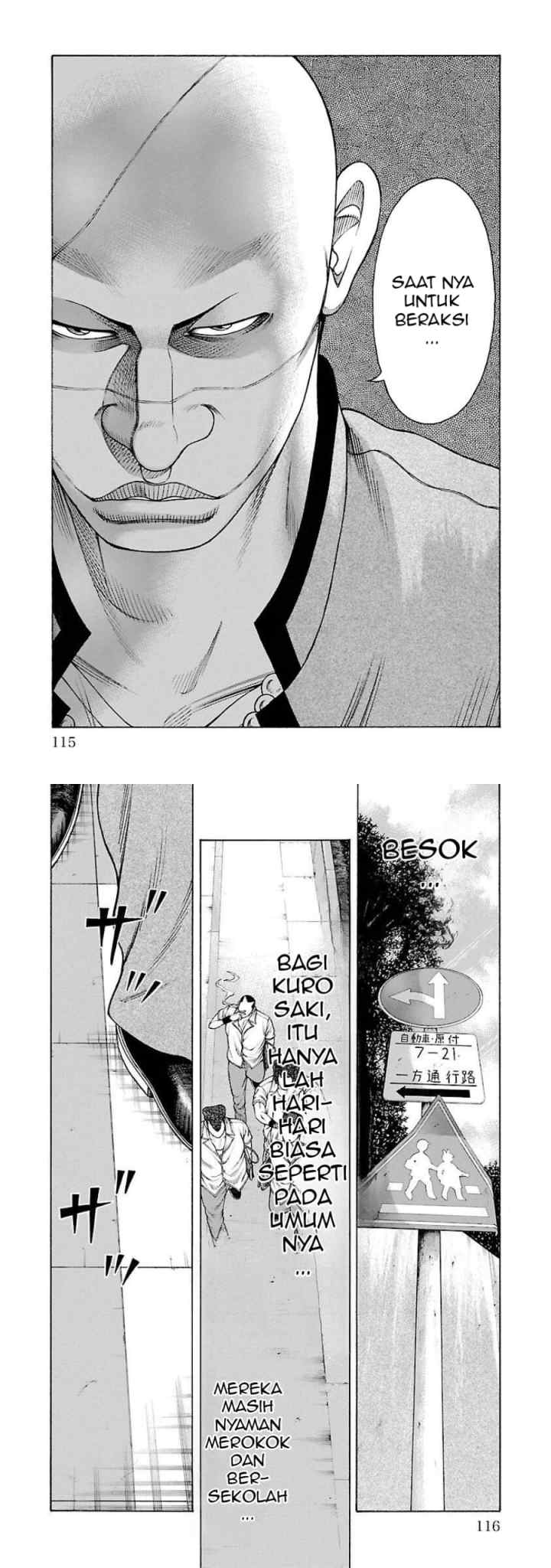 Crows Gaiden Housenka - the beginning of HOUSEN chapter 34 halaman 8