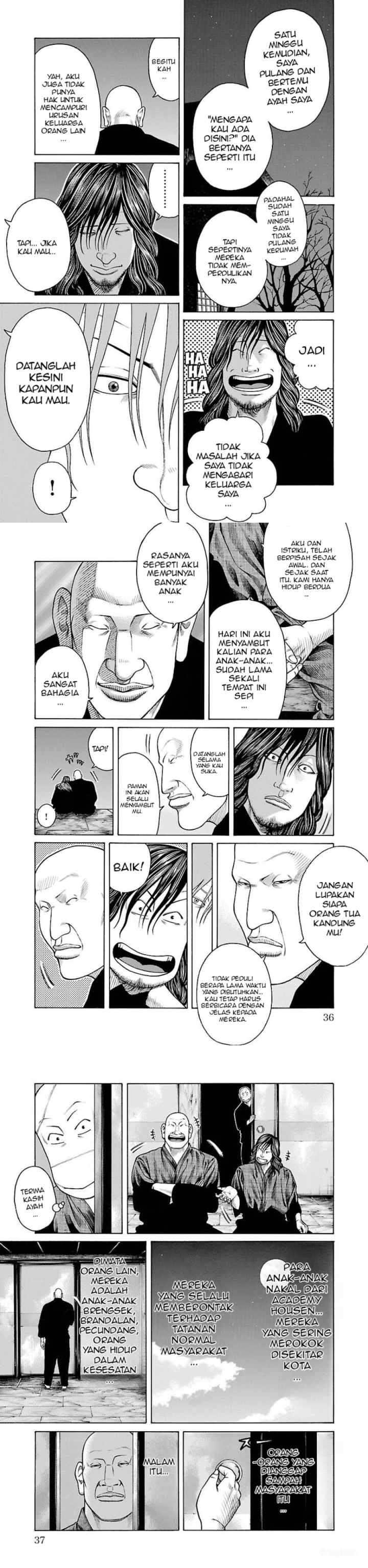 Crows Gaiden Housenka - the beginning of HOUSEN chapter 36 halaman 11