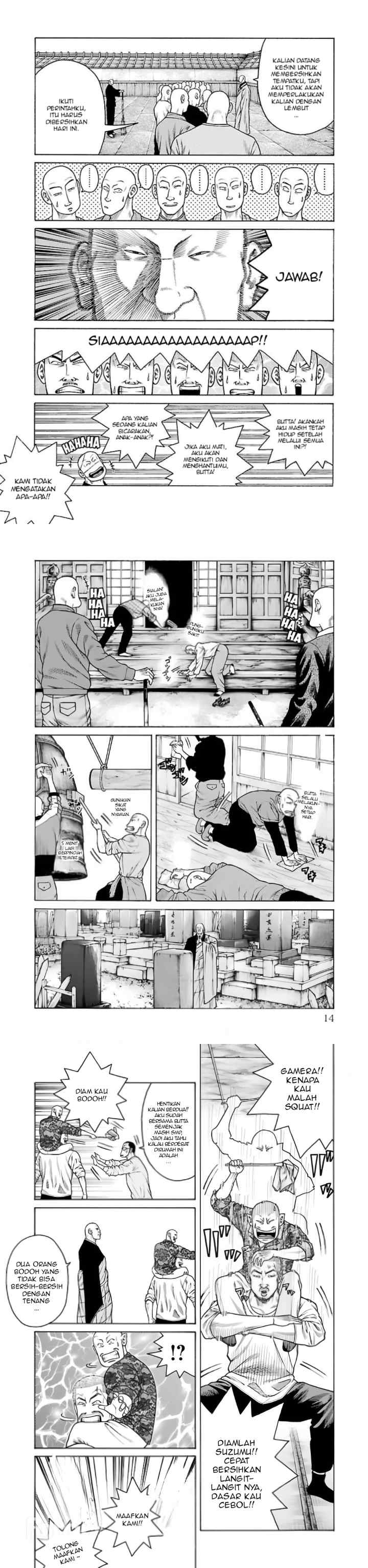 Crows Gaiden Housenka - the beginning of HOUSEN chapter 36 halaman 4