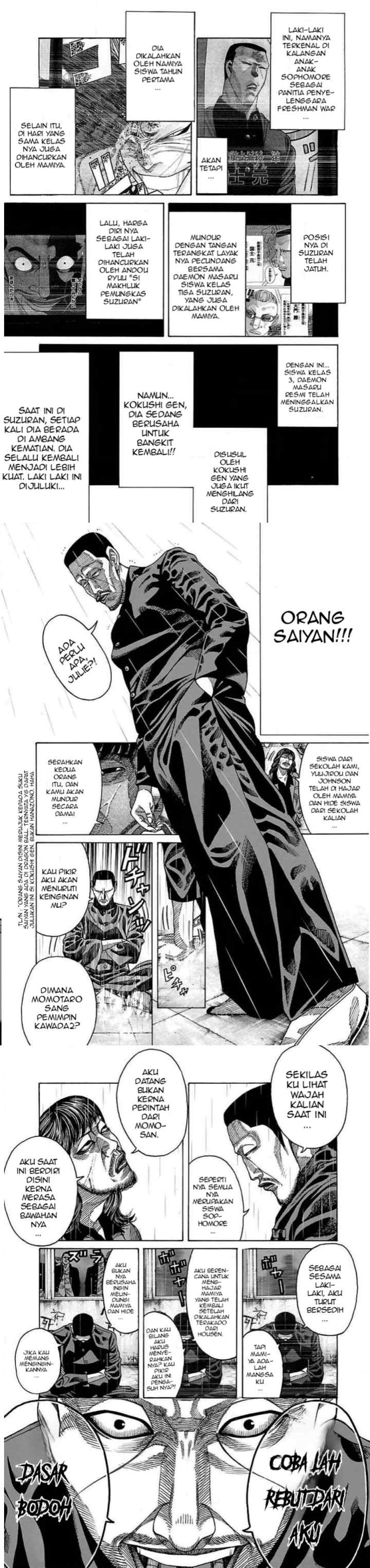 Crows Gaiden Housenka - the beginning of HOUSEN chapter 39 halaman 4