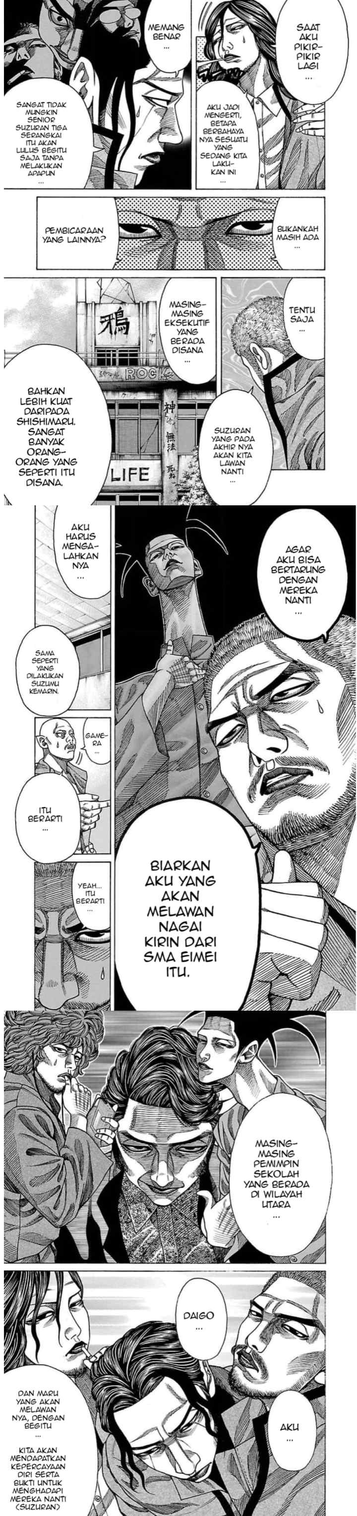 Crows Gaiden Housenka - the beginning of HOUSEN chapter 40 halaman 5