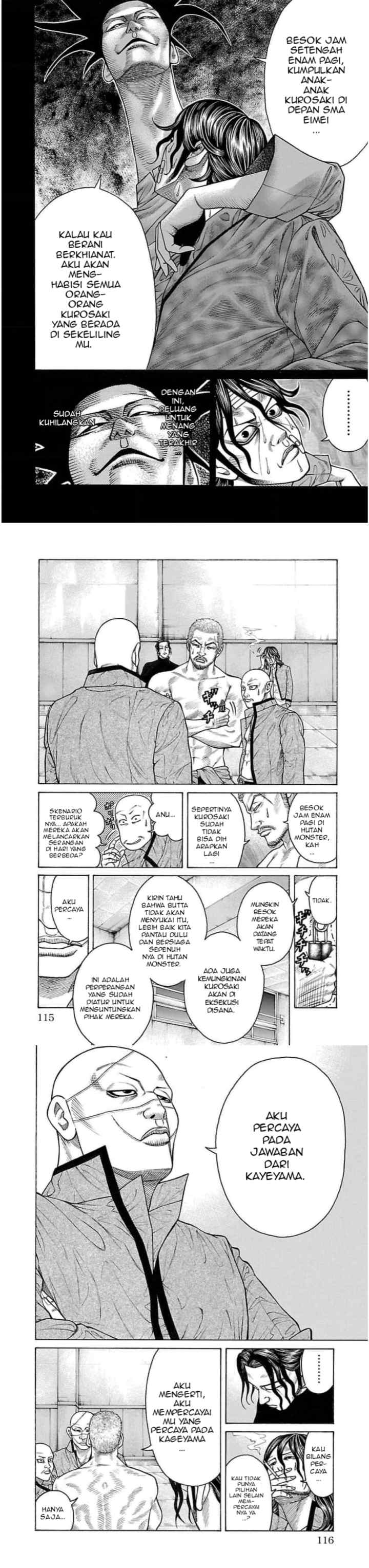 Crows Gaiden Housenka - the beginning of HOUSEN chapter 42 halaman 6