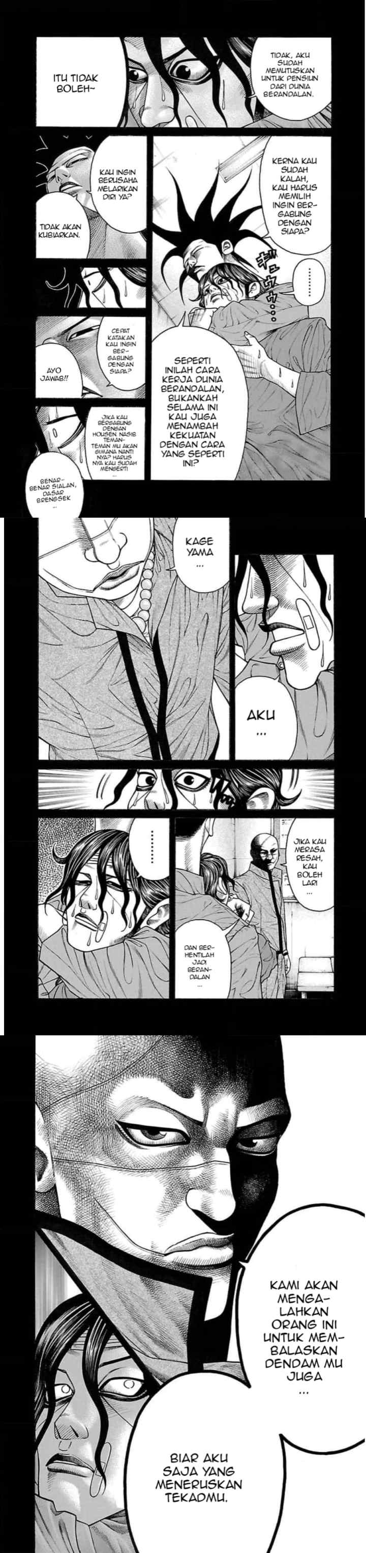 Crows Gaiden Housenka - the beginning of HOUSEN chapter 42 halaman 4
