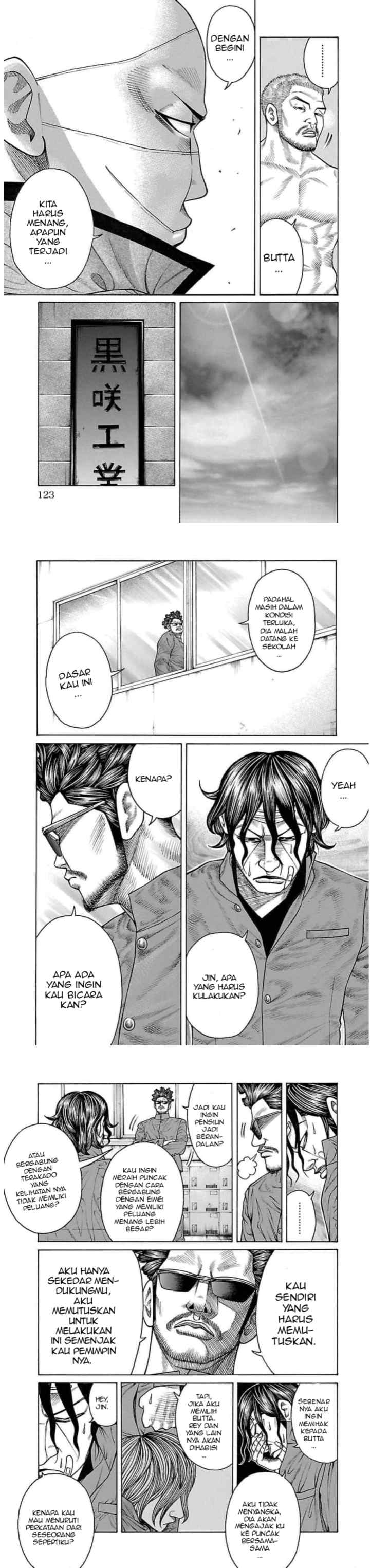 Crows Gaiden Housenka - the beginning of HOUSEN chapter 42 halaman 9
