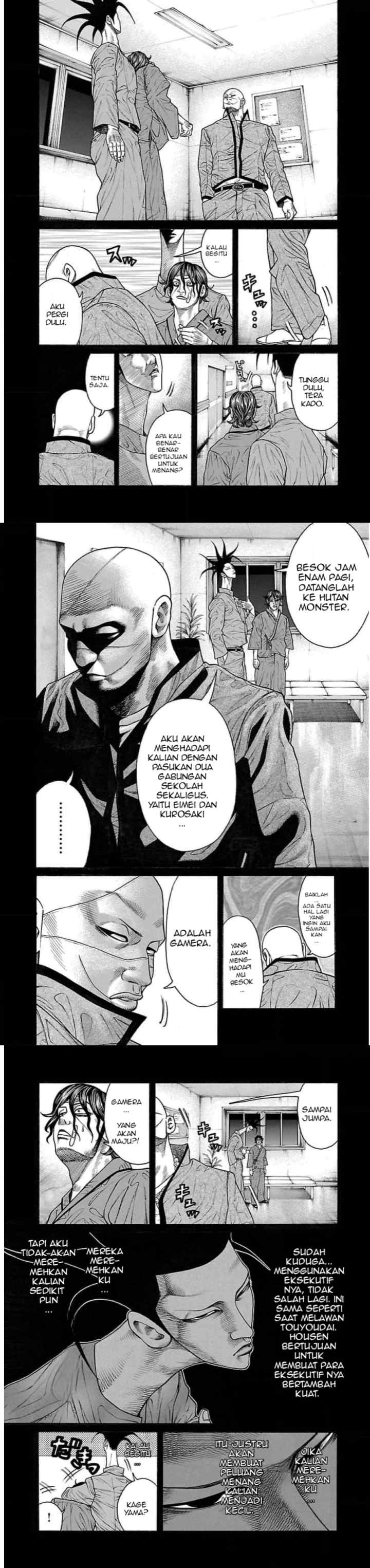 Crows Gaiden Housenka - the beginning of HOUSEN chapter 42 halaman 5