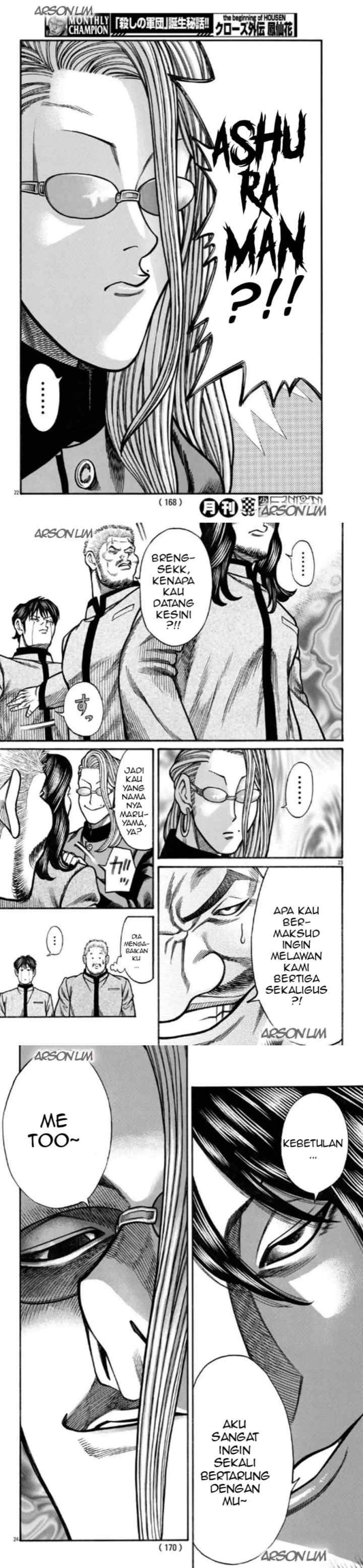 Crows Gaiden Housenka - the beginning of HOUSEN chapter 83 halaman 8