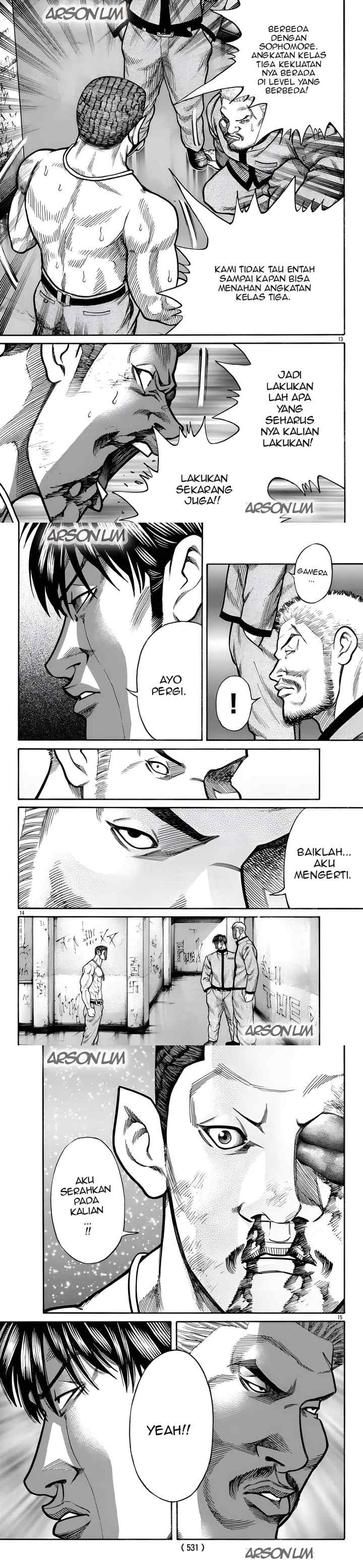 Crows Gaiden Housenka - the beginning of HOUSEN chapter 85 halaman 5