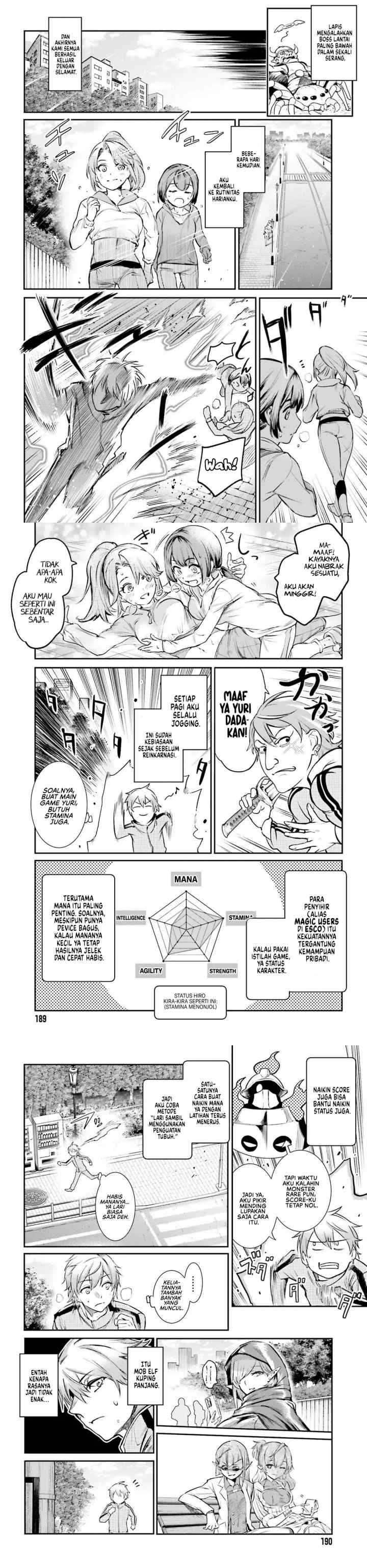 Danshi Kinsei Game Sekai de Ore ga Yarubeki Yuiitsu no Koto - Yuri no Ma ni Hasamaru Otoko to Shite Tensei shite shimaimashita chapter 2 halaman 13