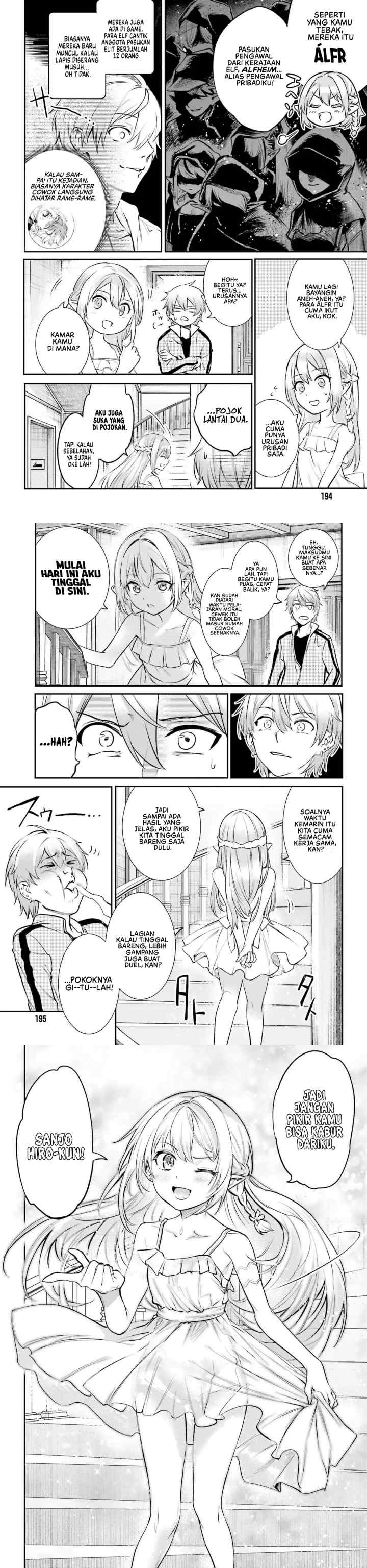 Danshi Kinsei Game Sekai de Ore ga Yarubeki Yuiitsu no Koto - Yuri no Ma ni Hasamaru Otoko to Shite Tensei shite shimaimashita chapter 2 halaman 15