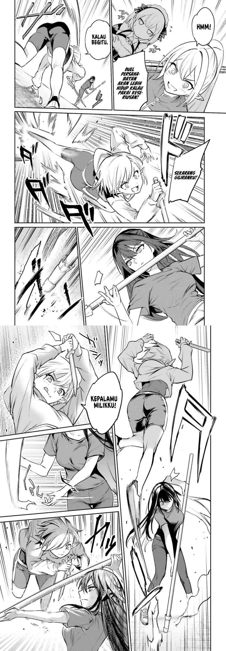 Danshi Kinsei Game Sekai de Ore ga Yarubeki Yuiitsu no Koto - Yuri no Ma ni Hasamaru Otoko to Shite Tensei shite shimaimashita chapter 5 halaman 10