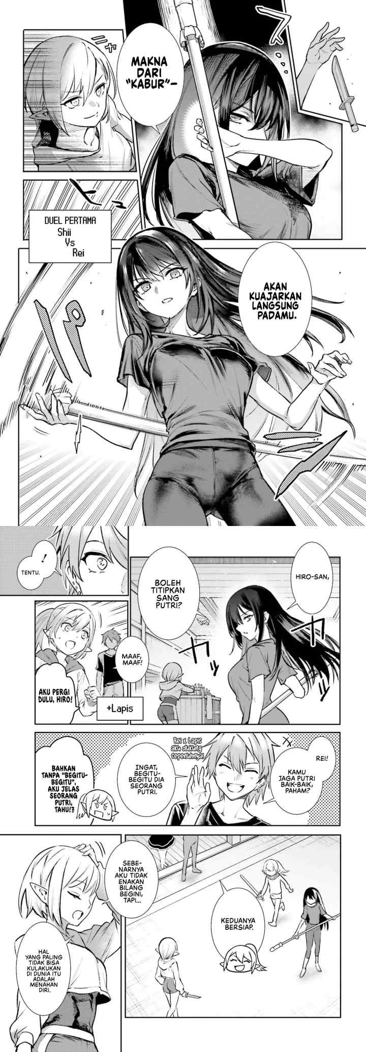 Danshi Kinsei Game Sekai de Ore ga Yarubeki Yuiitsu no Koto - Yuri no Ma ni Hasamaru Otoko to Shite Tensei shite shimaimashita chapter 5 halaman 8