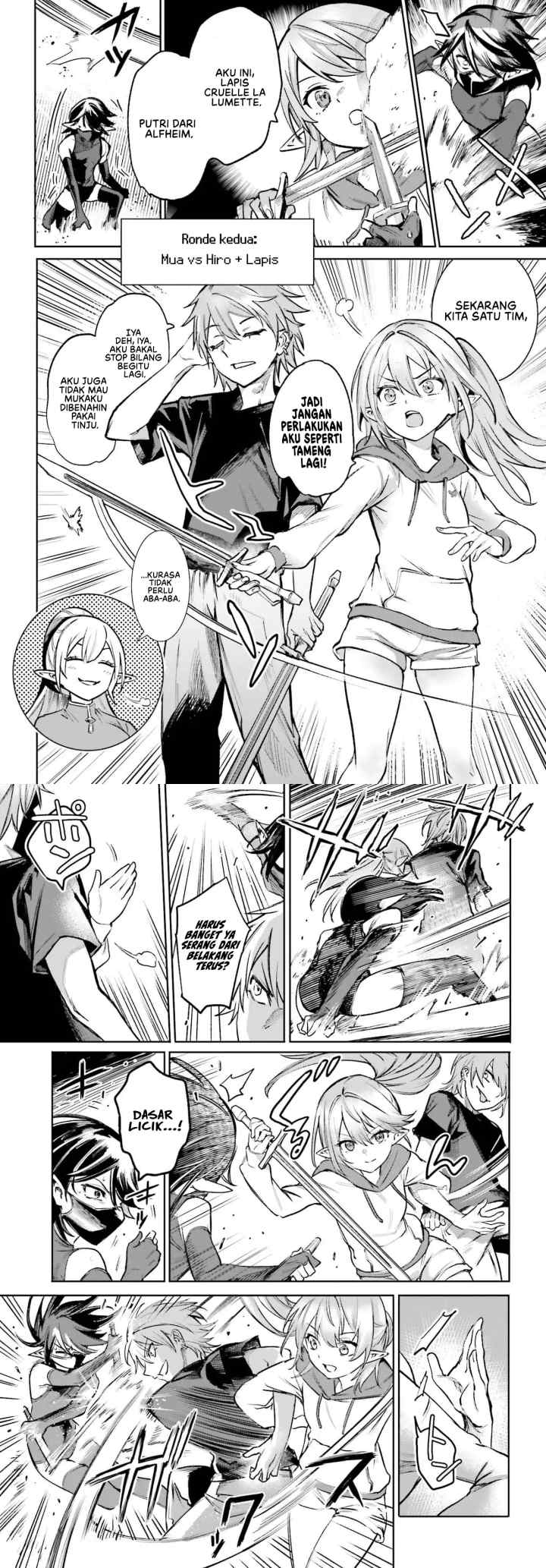Danshi Kinsei Game Sekai de Ore ga Yarubeki Yuiitsu no Koto - Yuri no Ma ni Hasamaru Otoko to Shite Tensei shite shimaimashita chapter 6 halaman 5
