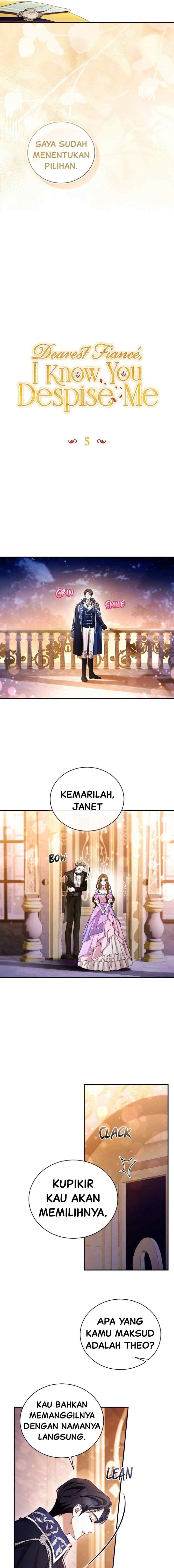 Dearest Fiancé, I Know You Despise Men chapter 5 halaman 8