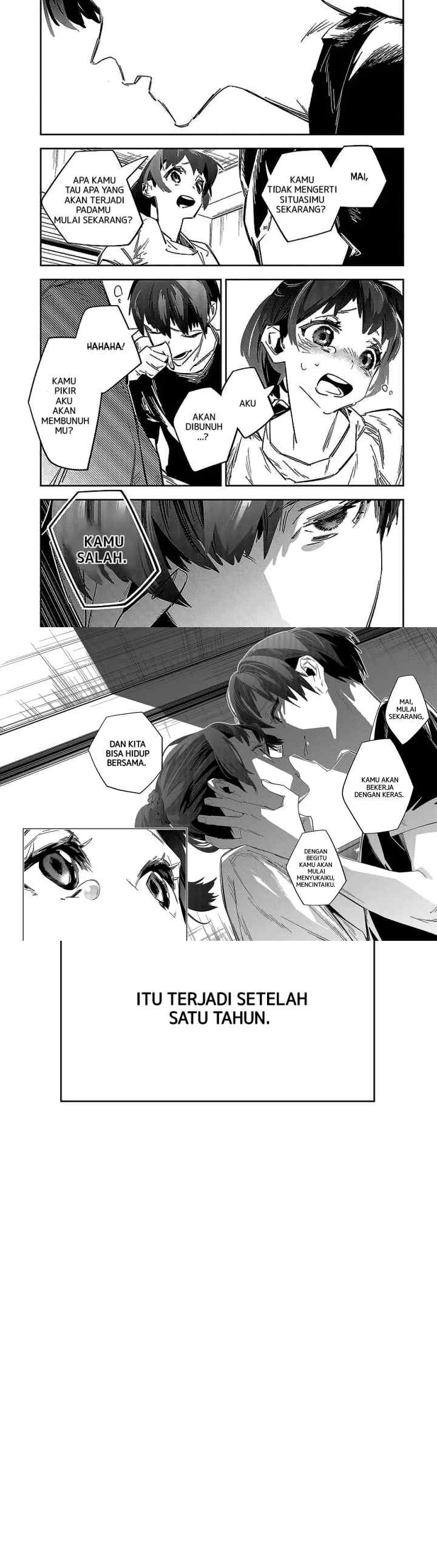 Death Game Manga no Kuromaku Satsujinki no Imouto ni Tensei shite Shippai shita chapter 1 halaman 4
