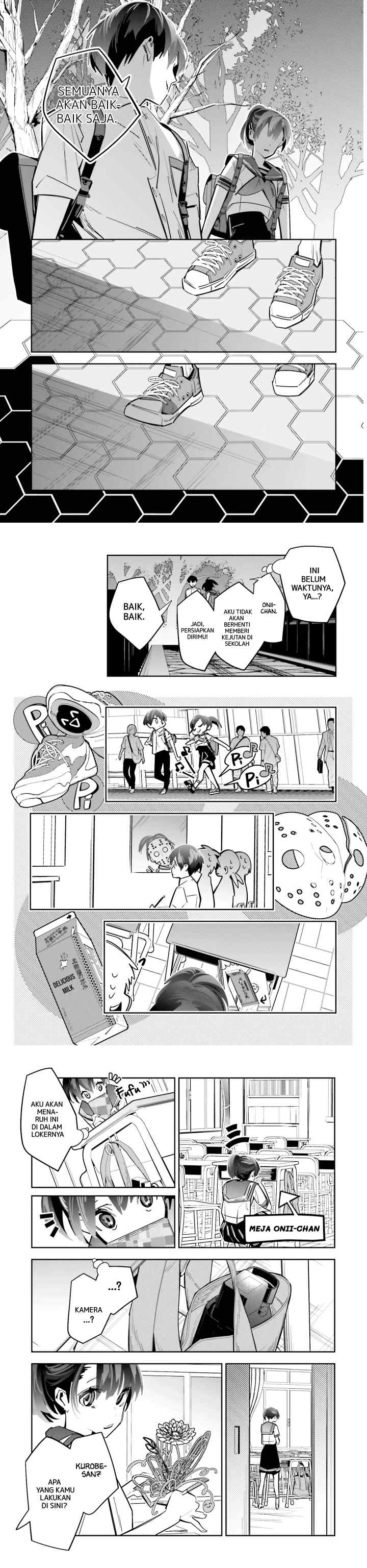 Death Game Manga no Kuromaku Satsujinki no Imouto ni Tensei shite Shippai shita chapter 2 halaman 5