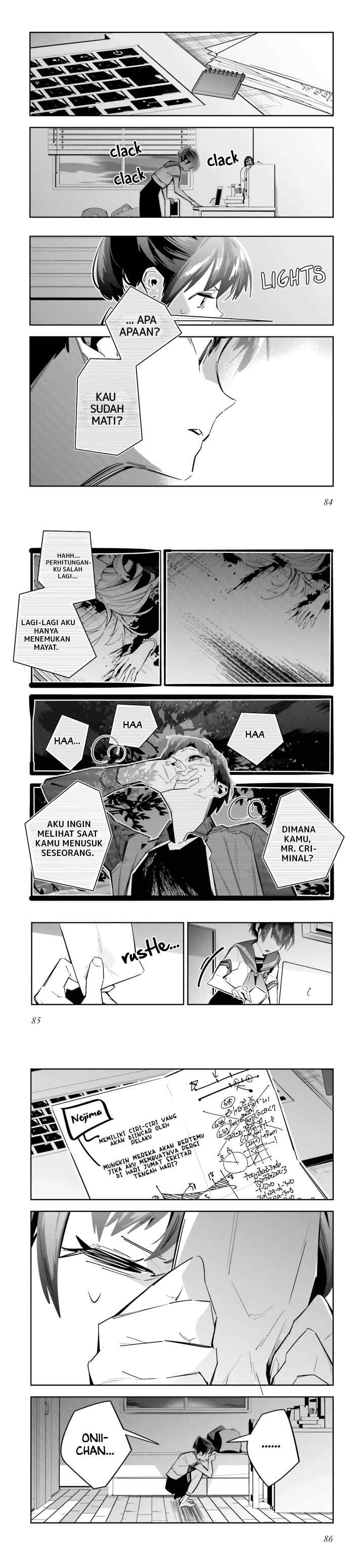 Death Game Manga no Kuromaku Satsujinki no Imouto ni Tensei shite Shippai shita chapter 2 halaman 12