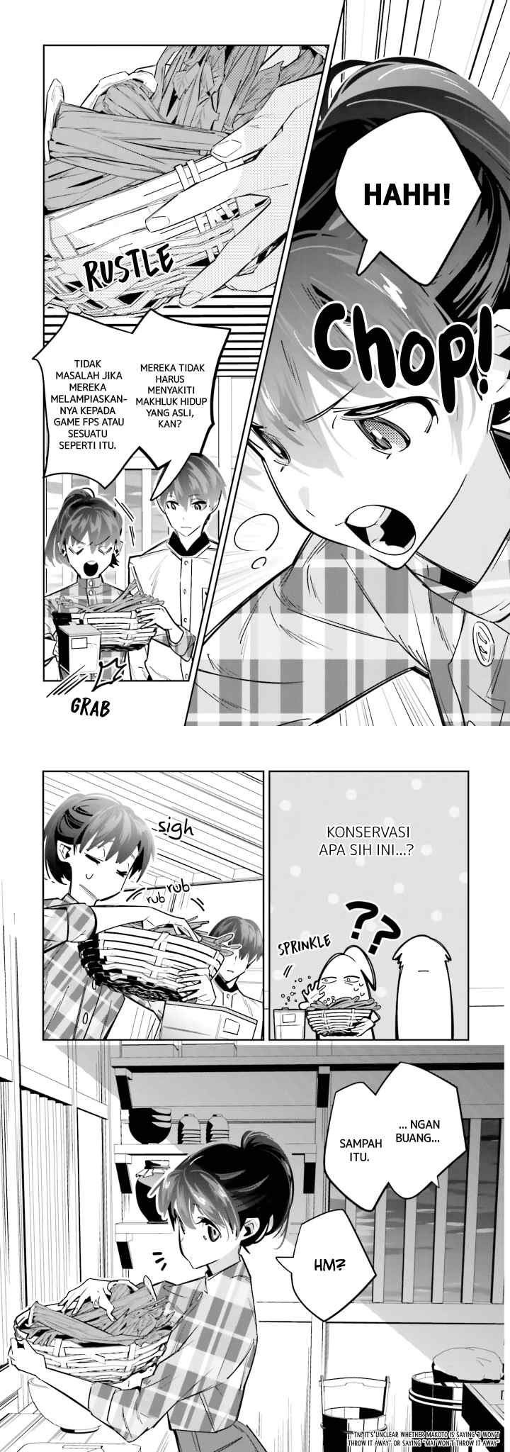 Death Game Manga no Kuromaku Satsujinki no Imouto ni Tensei shite Shippai shita chapter 3 halaman 17
