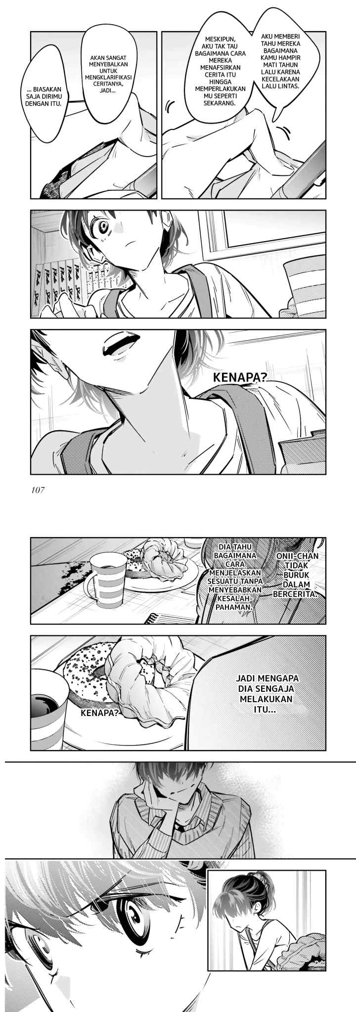 Death Game Manga no Kuromaku Satsujinki no Imouto ni Tensei shite Shippai shita chapter 8 halaman 6