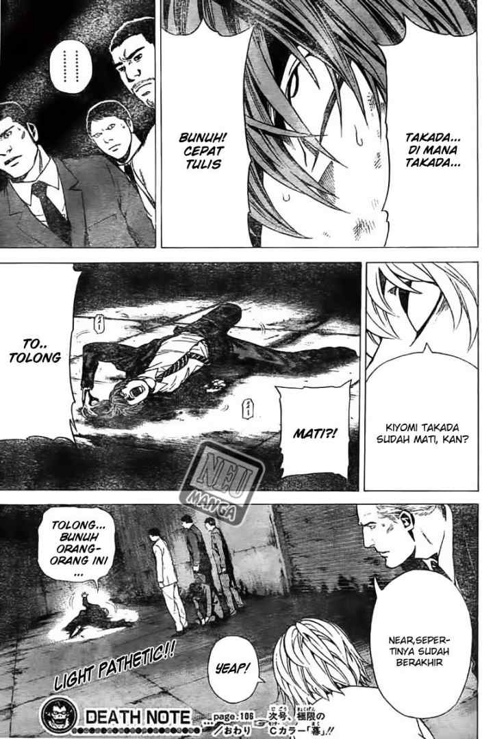 Death Note chapter 106 halaman 20
