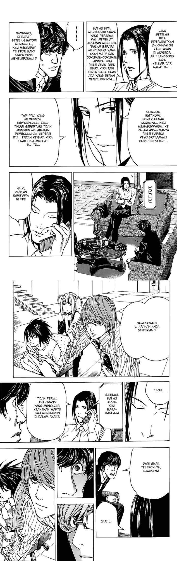 Death Note chapter 50 halaman 4