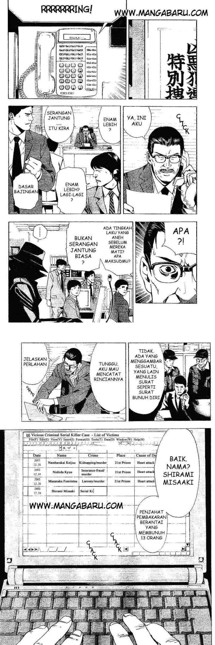 Death Note chapter 6 halaman 6