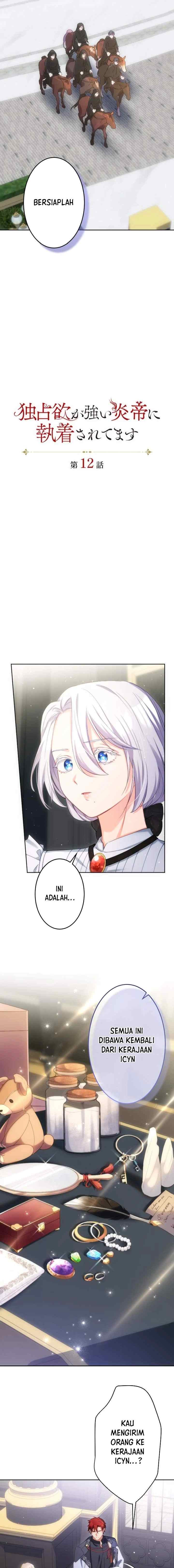 Dokusen Yoku ga Tsuyoi Honou Tei ni Shuuchaku Saretemasu chapter 12 halaman 4