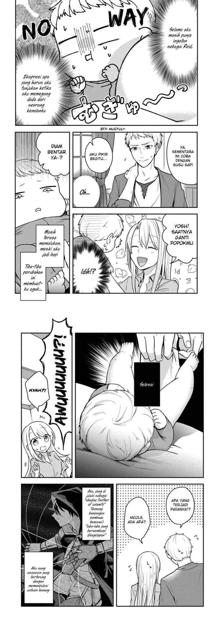 Eiyuu no Musume Toshite Umarekawatta Eiyuu wa Futatabi Eiyuu o Mezasu chapter 1 halaman 7