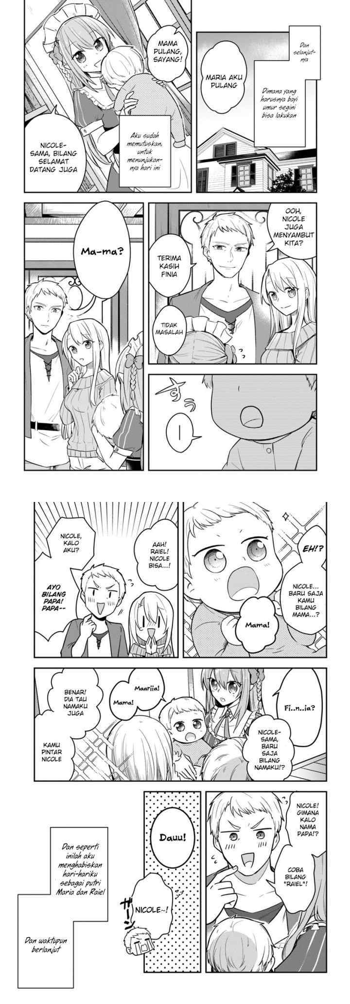 Eiyuu no Musume Toshite Umarekawatta Eiyuu wa Futatabi Eiyuu o Mezasu chapter 1 halaman 12