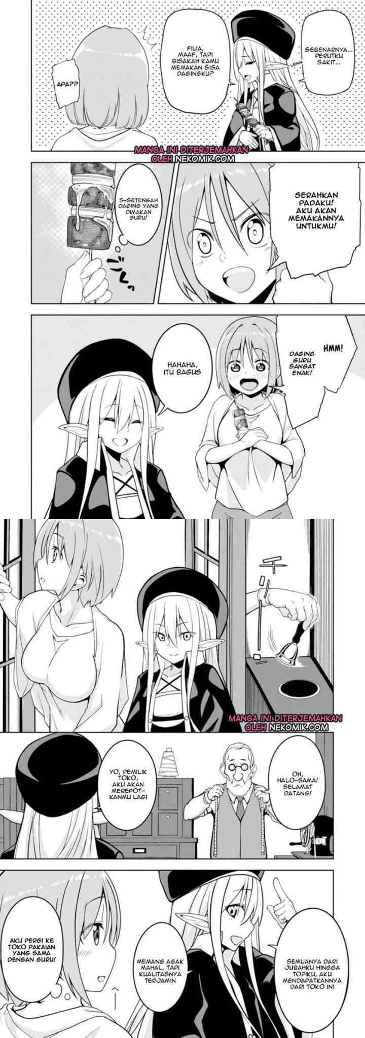 Eroi Koto Suru Tame ni Kyonyuu Bishoujo Dorei o Katta Hazu ga, Oshishou-sama to Shitawa Rete Omotta Toori ni Ikanaku Naru Hanashi chapter 2 halaman 5
