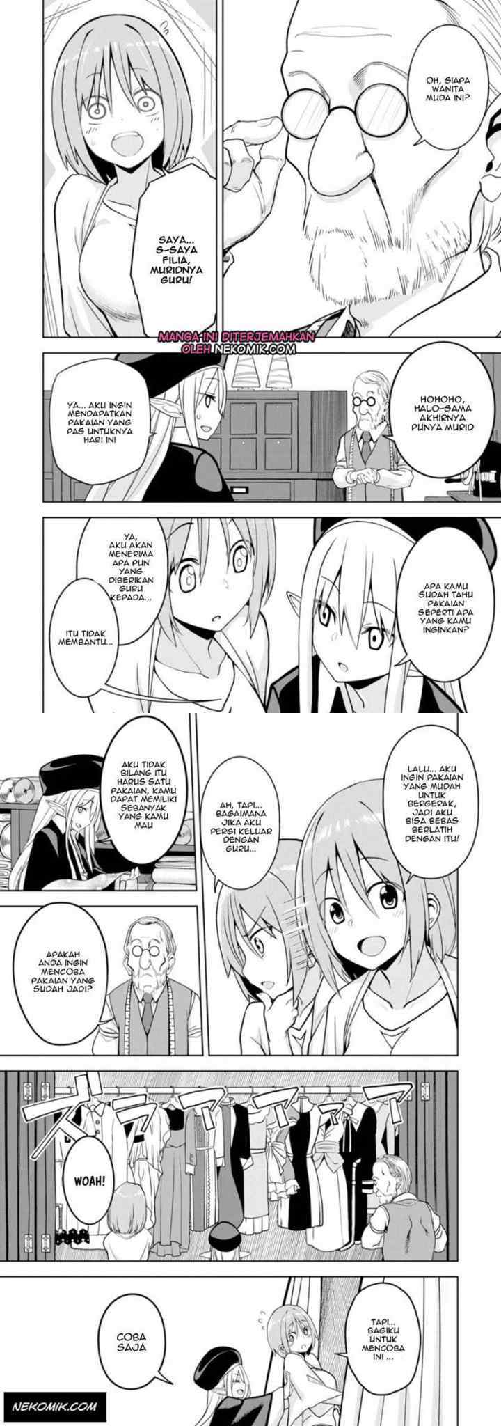 Eroi Koto Suru Tame ni Kyonyuu Bishoujo Dorei o Katta Hazu ga, Oshishou-sama to Shitawa Rete Omotta Toori ni Ikanaku Naru Hanashi chapter 2 halaman 6