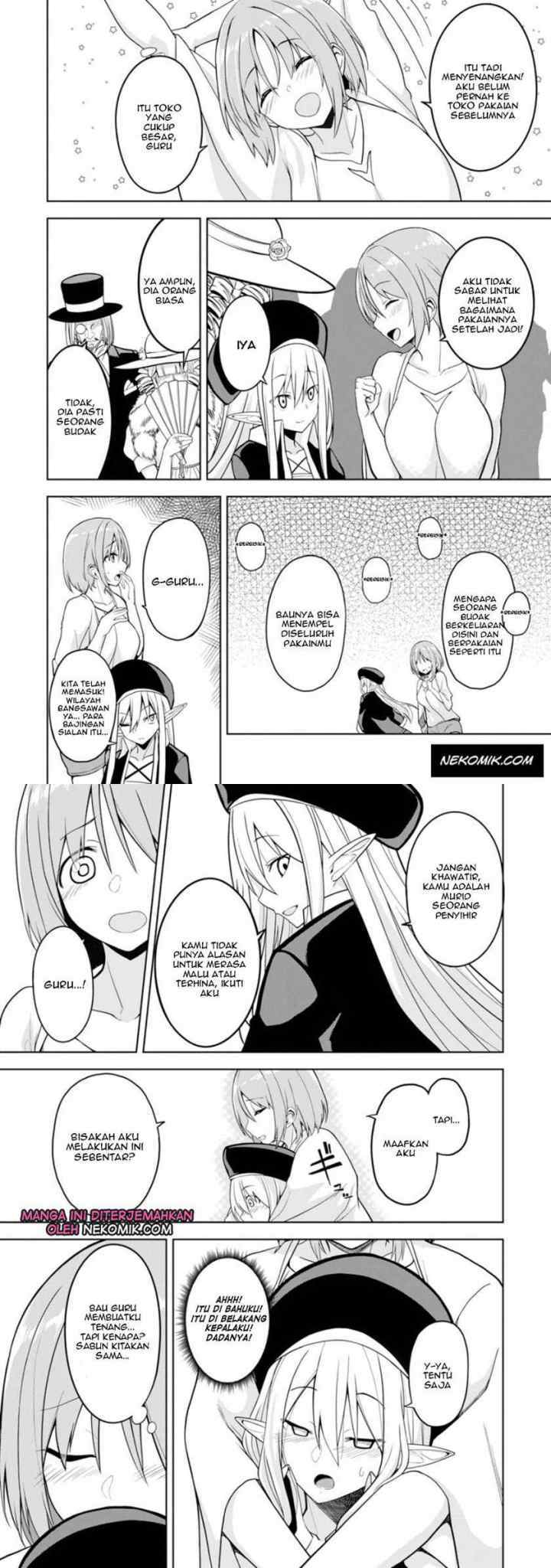 Eroi Koto Suru Tame ni Kyonyuu Bishoujo Dorei o Katta Hazu ga, Oshishou-sama to Shitawa Rete Omotta Toori ni Ikanaku Naru Hanashi chapter 2 halaman 9