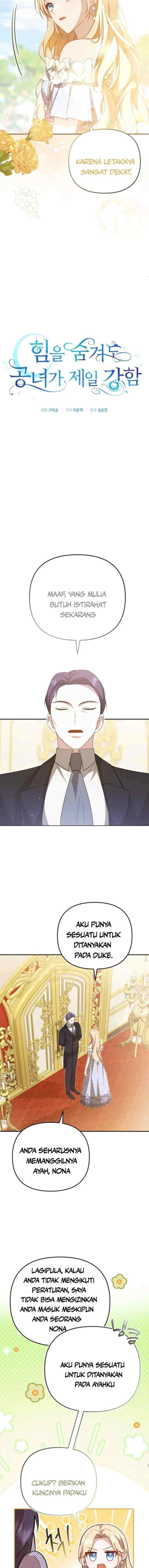 Even If She Hides Her Power , The Noble Lady Is Strongest chapter 3 halaman 4